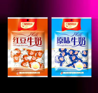 红豆牛奶糖、原味牛奶糖