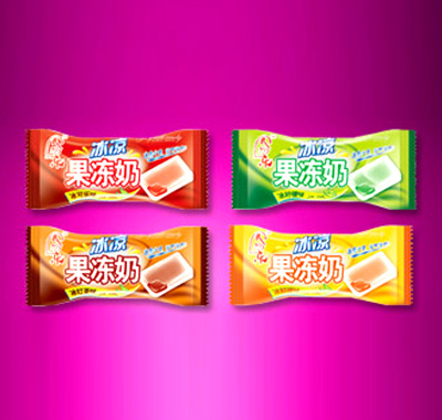 冰凉果冻奶散装