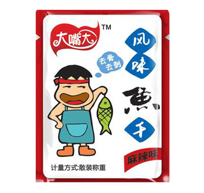大嘴大麻辣鱼干