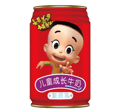 ��ͷ����Сͷ�ְֶ�ͯ�ɳ�ţ�̸�ԭ��245ml