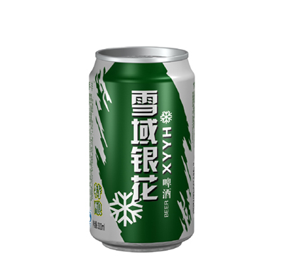 330ml雪域银花特酿啤酒罐装