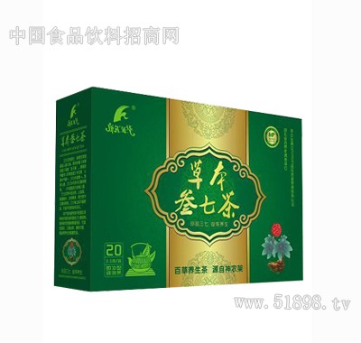 益寿养生草本三七茶